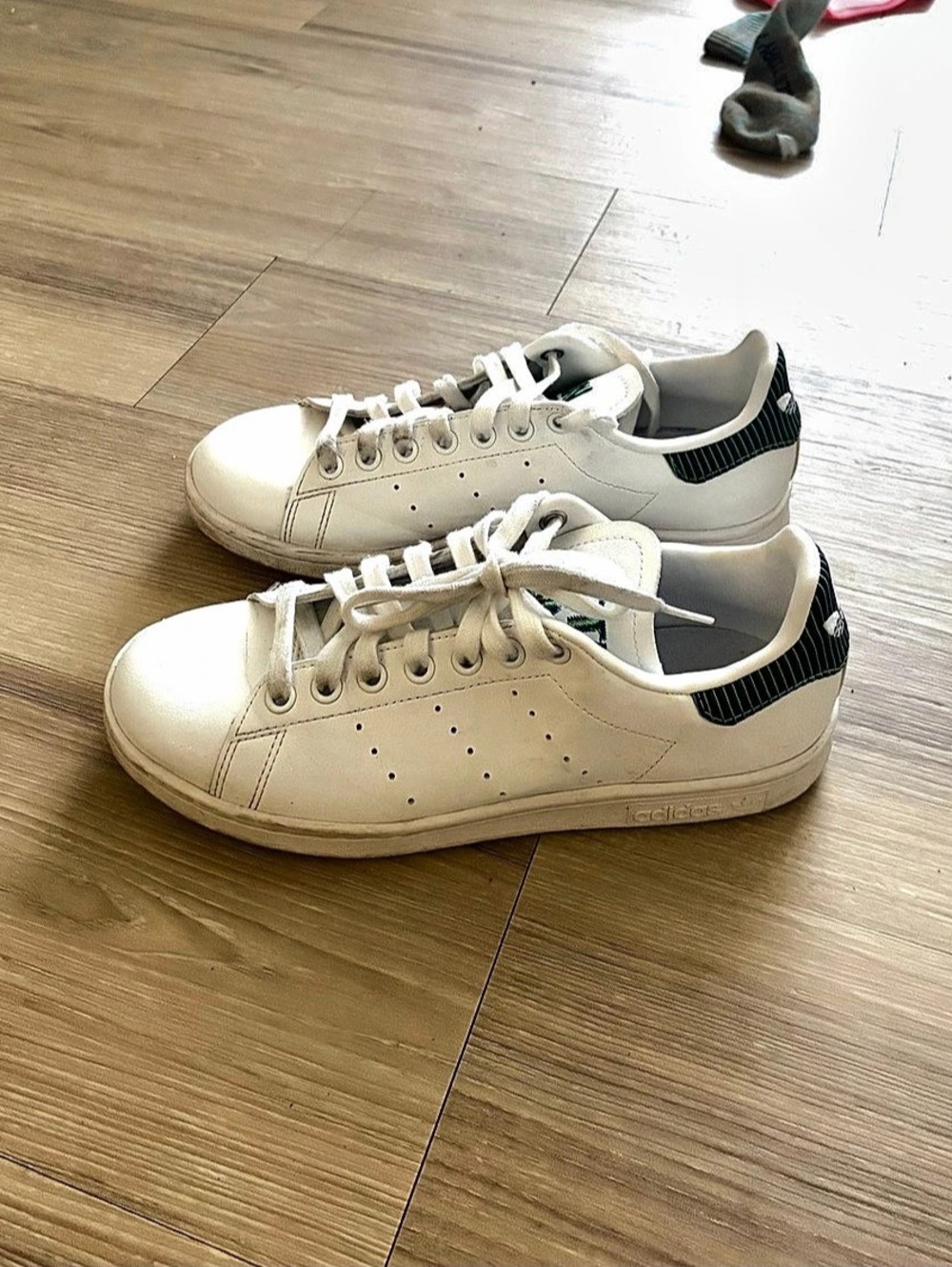 adidas Stan Smith Women's Sneakers US 6.5 White & Green
